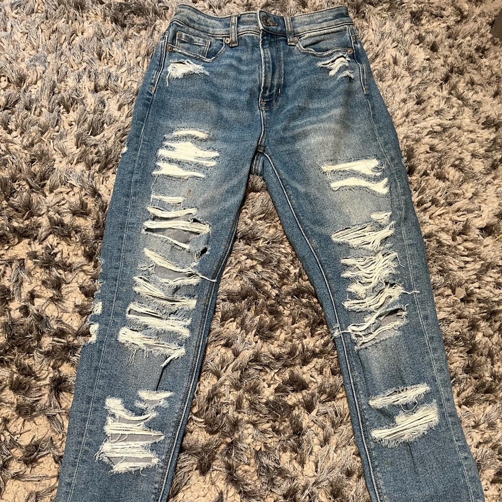 American Eagle Size 00 Mom Jeans